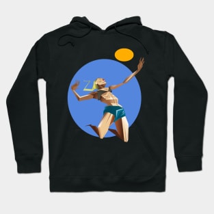 Volleyball Player Hoodie